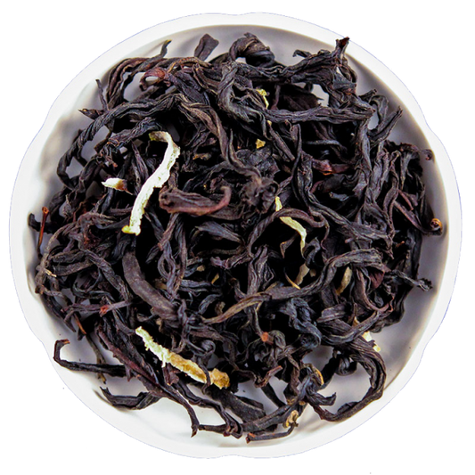 Premium Taiwanese Bergamot Assam Tea loose leaf tea by SingularLeaf, smooth tea with citrus notes and refined finish